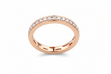 18k Gold Tdw. 0.60ct Diamond All Around Eternity Ring