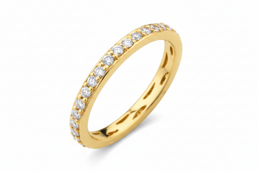 18k Gold Tdw. 0.60ct Diamond All Around Eternity Ring