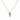 9KYG 1LGD 1.00CT EF/VS Lab Grown Diamond Pendant Necklace