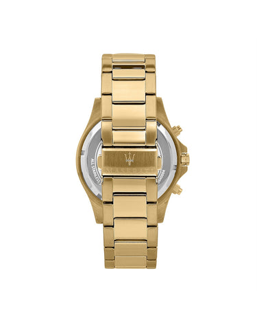 Maserati Sfida 44mm Gold Chronograph Watch.- R8873640008