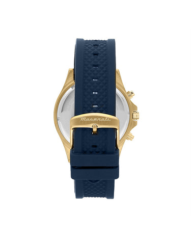 Maserati SFIDA 44MM BLUE/GOLD WATCH - R8871640004