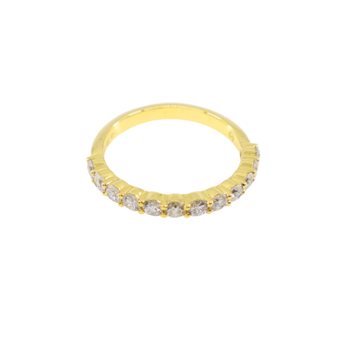 18K Yellow Gold Diamond Ring - 20773397