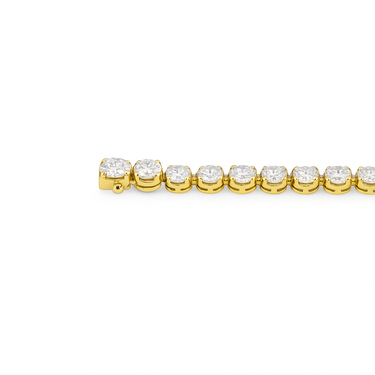 10K 10ct Lab Grown Diamond Tennis Bracelet
