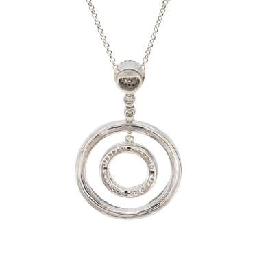 18k White Gold Diamond Pendant | Diamond Pendants & Necklaces Melbourne | Diamond Pendants & Necklaces Australia | H&H Jewellery