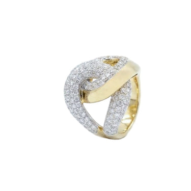 18K Yellow Gold 2.39ct Diamond Ring