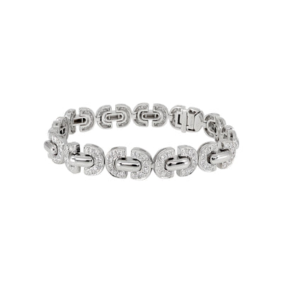 18K White Gold Tdw. 4.87ct Diamond Bracelet | Gold and Diamond Tennis Bracelet Melbourne | Gold and Diamond Tennis Bracelet Australia | H&H Jewellery