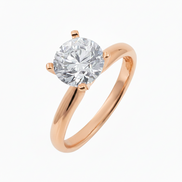 14K Gold Oval Cut 1.53ct Lab-Grown Diamond Engagement Ring