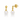 9K Yellow Gold Freshwater Pearl Drop Earrings | H&H Jewellery