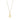 9K Yellow Gold Anchor Pendant