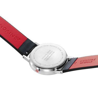 CLASSIC WHITE DL BLK LEA 36mm - A660.30314.11SBBV