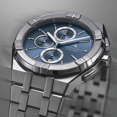 Maurice Lacroix - AIKON Quartz Chronograph 42mm Men's Watch AI1118-SS002-430-1