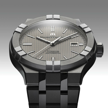Maurice Lacroix - AIKON Automatic Titanium 42mm Watch AI6008-TT032-230-1