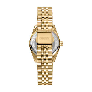 DKNY Nolita Midi Silver Dial Stainless Steel Watch DK1L029M0055