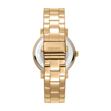 Soho Logo Silver Dial Stainless Steel Watch DK1L035M0215