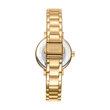 Soho Glitz Silver Dial Stainless Steel Watch DK1L038M0055