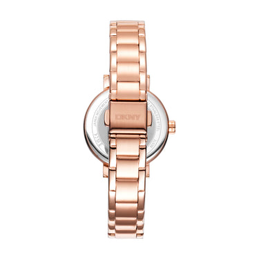 Soho Glitz Silver Dial Stainless Steel Watch DK1L038M0065