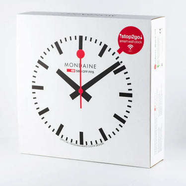 MONDAINE WIFI STOP2GO WALL CLOCK 25CM - MSM.25S11.1
