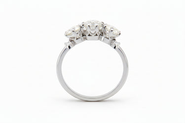 18K White Gold Tdw. 1.05ct Diamond Ring | Diamond Rings Melbourne | Engagement Rings Melbourne | Wedding Rings Melbourne | H&H Jewellery