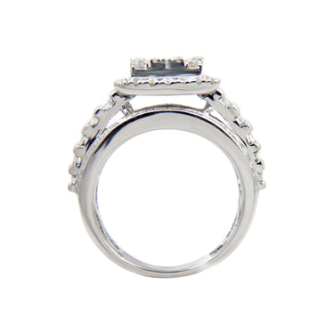 10K White Gold Tdw. 1.90ct Diamond Ring - 20724115
