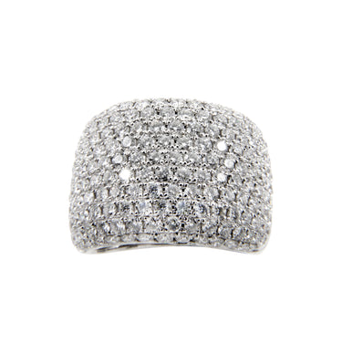 18K White Gold Tdw. 3.50ct Diamond Ring - 20580483