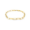 9K Yellow Gold  Long Box Paper Clip Bracelet | Gold Bracelet Melbourne | Gold  Bracelet Australia | H&H Jewellery