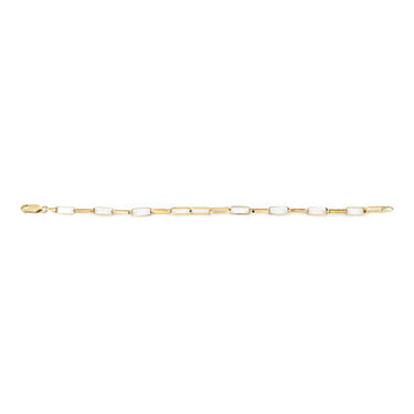9K Yellow Gold  Long Box Paper Clip Bracelet | Gold Bracelet Melbourne | Gold  Bracelet Australia | H&H Jewellery