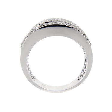 18K White Gold Tdw. 2.10ct Diamond Ring - 20599300