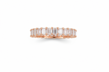 18K White Gold Tdw. 1.47ct Diamond Band Ring