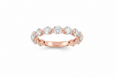 18K White Gold Tdw. 2.06ct Diamond Band Ring