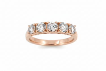 18K White Gold Tdw. 1.00ct Diamond Band Ring