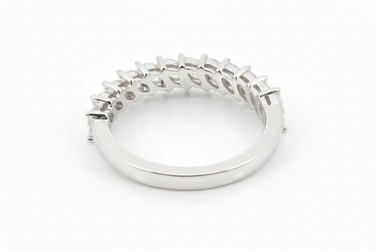 18K White Gold Tdw. 0.80ct  Diamond Ring | Diamond Rings Melbourne | Engagement Rings Melbourne | Wedding Rings Melbourne | H&H Jewellery