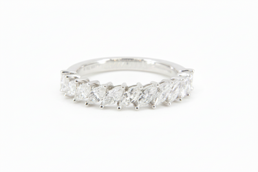 18K White Gold Tdw. 0.80ct  Diamond Ring | Diamond Rings Melbourne | Engagement Rings Melbourne | Wedding Rings Melbourne | H&H Jewellery