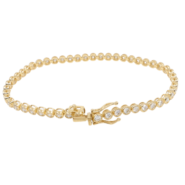 18K Yellow Gold Tdw. 2.16ct Diamond Bracelet - 20752743