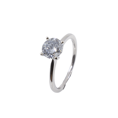 18K White Gold 1.00ct Lab-Grown Diamond Engagement Ring  | Diamond Rings Melbourne | Engagement Rings Melbourne | Wedding Rings Melbourne | H&H Jewellery