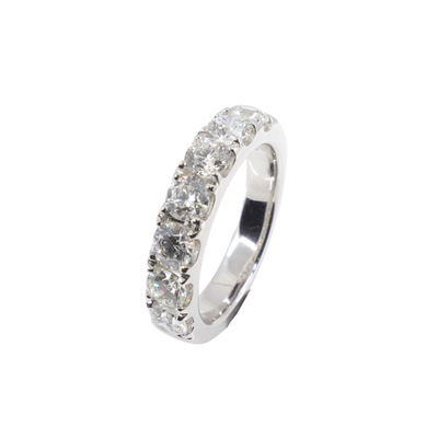 18K White Gold Tdw. 1.70ct Diamond Band Ring | Diamond Rings Melbourne | Engagement Rings Melbourne | Wedding Rings Melbourne | H&H Jewellery