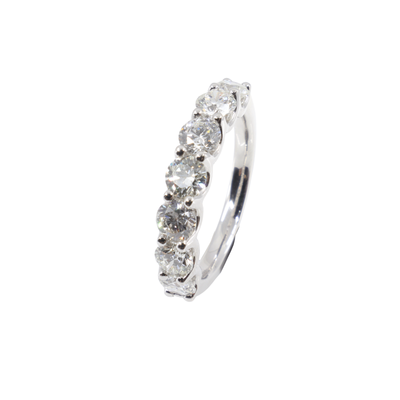 18K White Gold Tdw. 1.70ct Diamond Band Ring | Diamond Rings Melbourne | Engagement Rings Melbourne | Wedding Rings Melbourne | H&H Jewellery