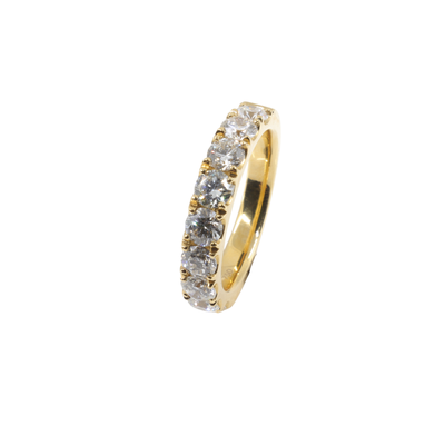 18K Yellow Gold Tdw. 1.65ct Diamond Band Ring | Diamond Rings Melbourne | Engagement Rings Melbourne | Wedding Rings Melbourne | H&H Jewellery