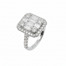 18K White Gold Tdw. 1.52ct Diamond Ring | Diamond Rings Melbourne | Engagement Rings Melbourne | Wedding Rings Melbourne | H&H Jewellery
