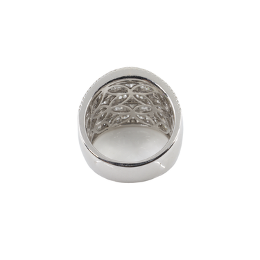 18K White Gold Tdw. 3.10ct Diamond Ring - 20756864
