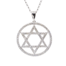 18K Yellow Gold Tdw. 0.88ct Diamond Star of David Pendant |  Gold Diamond Necklace | Gold Cross Necklace Australia | Rose Gold Necklace | Gold Cross Necklace Melbourne | Gold Diamond Pendant Necklace | Gold Necklace For Women | H&H Jewellery 
