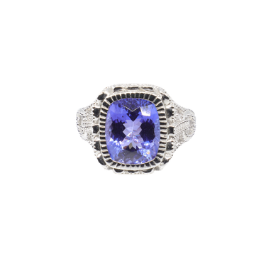 18K White Gold Tanzanite Ring - 20764708
