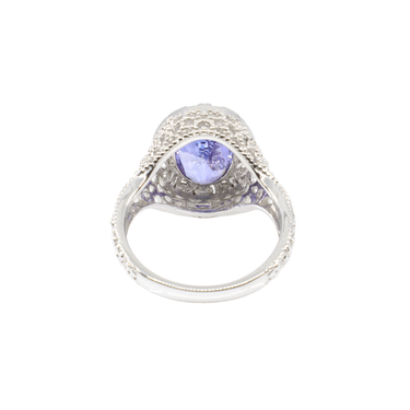 18K White Gold Tanzanite Ring - 20764715