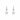 18K White Gold South Sea Pearl Drop Earring - 20765354
