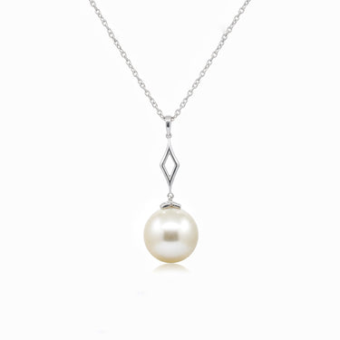 18K White Gold South Sea Pearl Necklace - 20755959