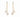9K Two-Tone Gold Fresh Water Pearl Drop Earring - 20760403