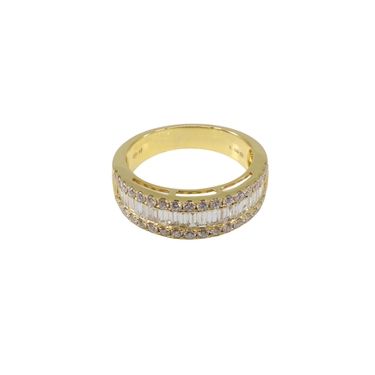 18K Yellow Gold Diamond Ring - 20773182