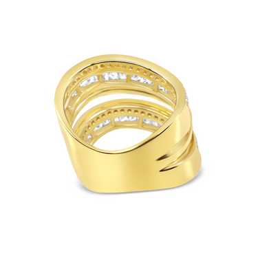 18K Yellow Gold Diamond Ring - 20773229