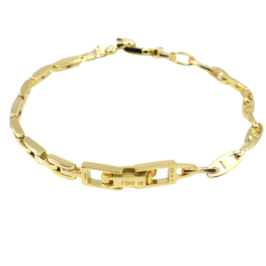 18K Yellow Gold Diamond Bracelet - 20773175