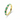 18K Yellow Gold Emerald and Diamond Ring - 20774073