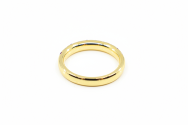 18K Yellow Gold Ruby and Diamond Ring - 20774080